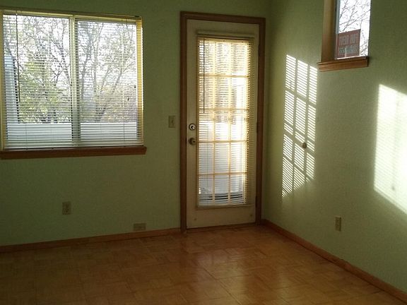 2nd bedroom and door to back patio