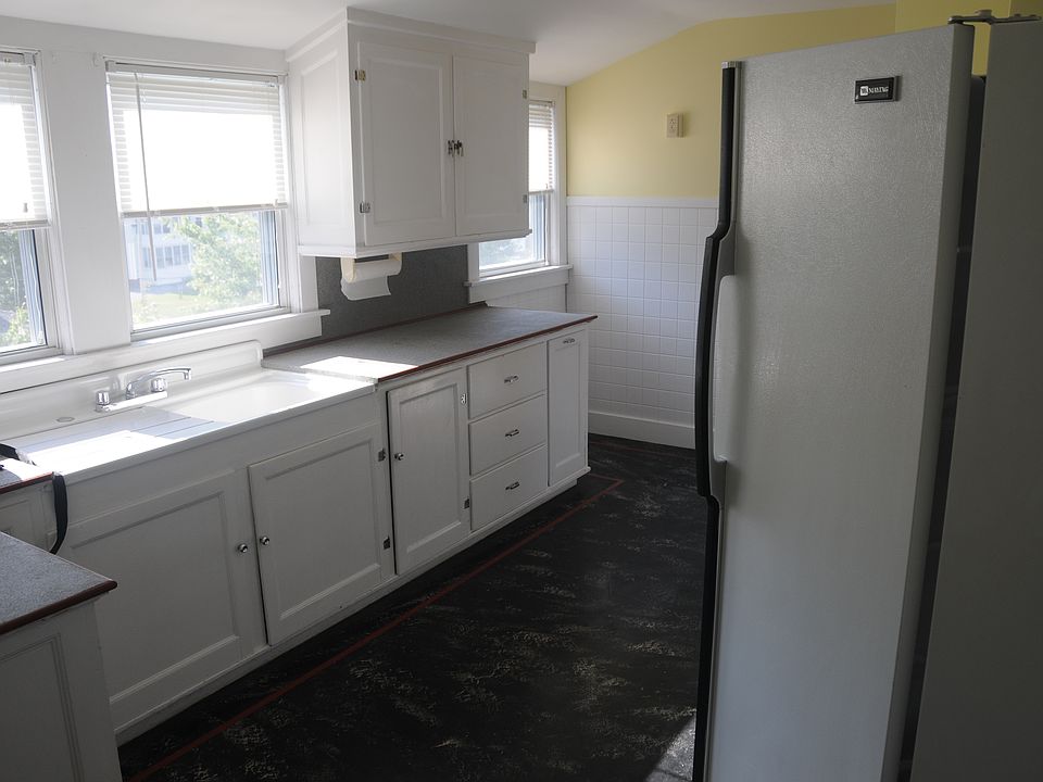 Kitchen with access to private balcony