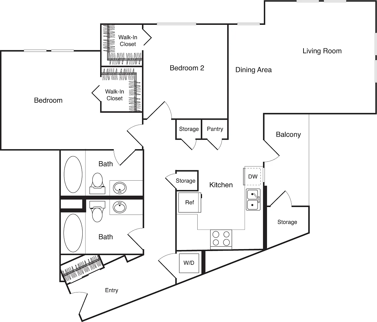 Floor plan Sonoma D