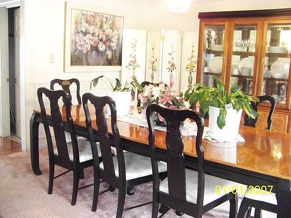 Large formal dining room