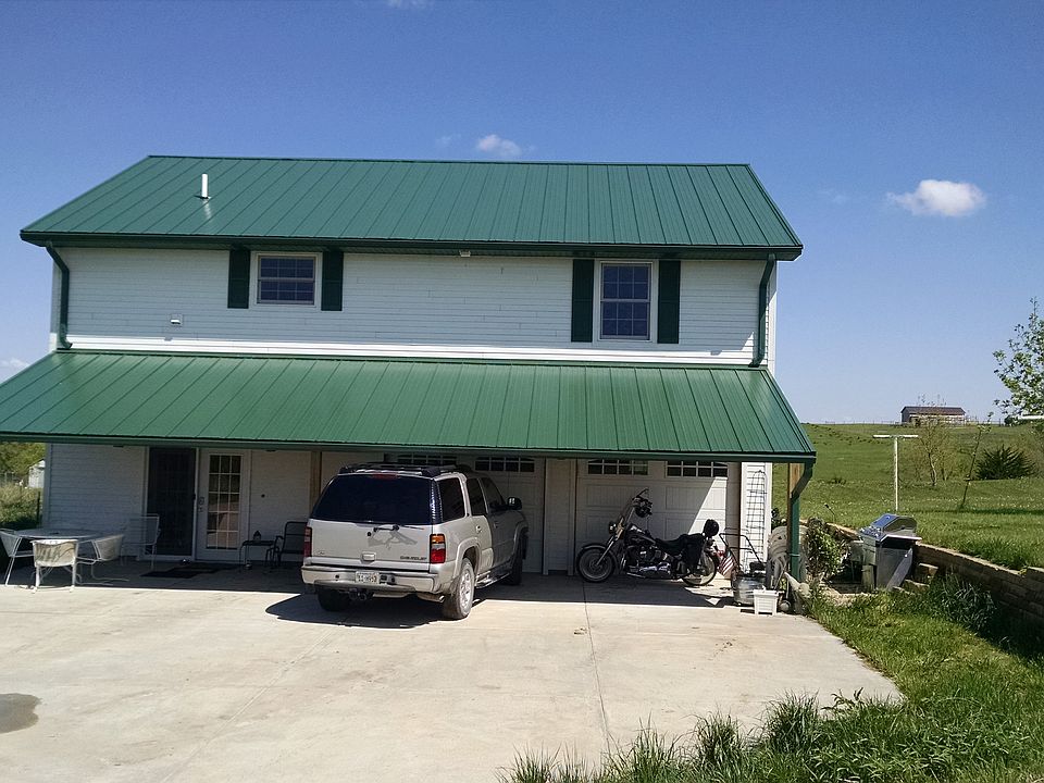 The front of the house