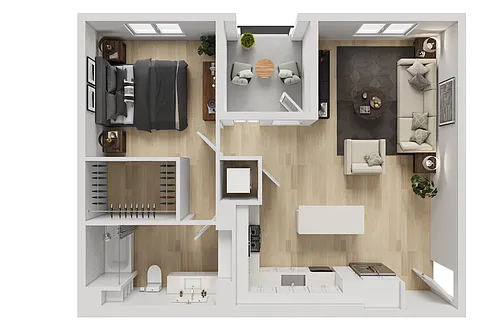 Floor plan MUSTANG