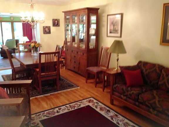 Dining Rm Features Wood Flr