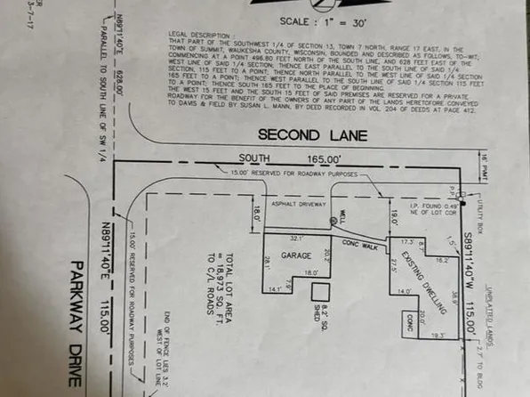 2356 North 2nd LANE, Summit, WI 53066