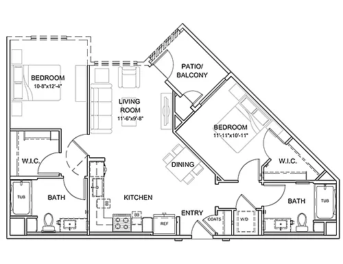 Floor plan B1