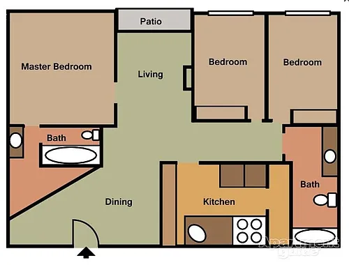 Floor plan 3X2