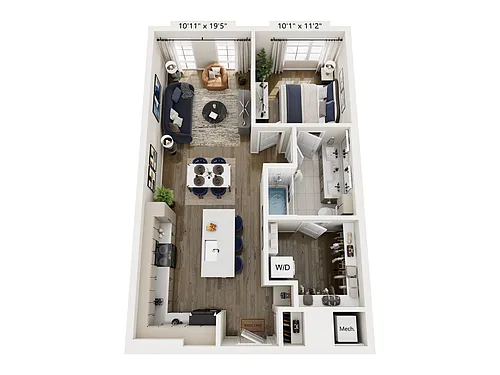 Floor plan A6