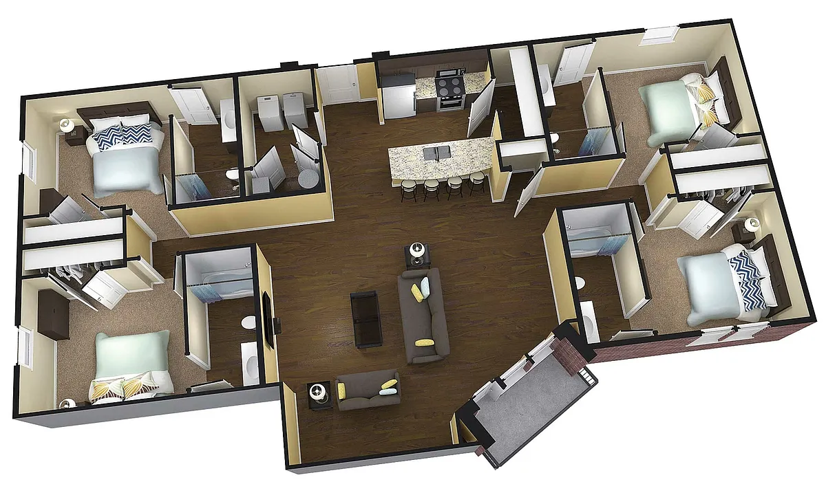 Floor plan Kleinbeck