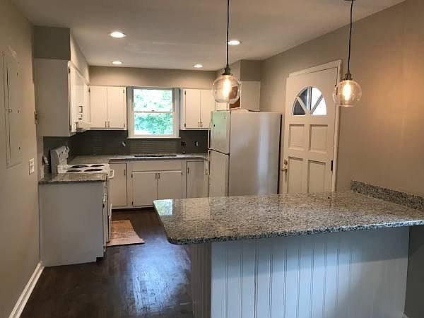 Newly remodeled kitchen