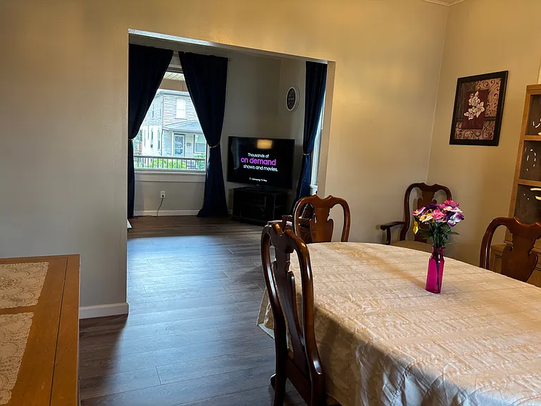 View into Living Room