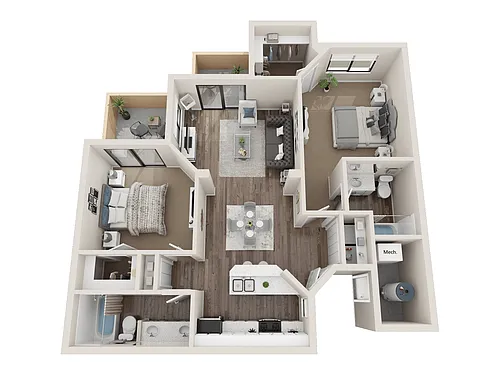 Floor plan B2