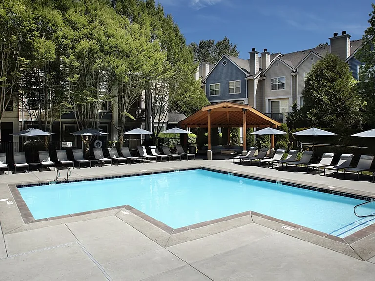 Swimming pool and sundeck