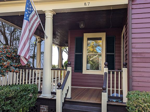Front entrance and porch