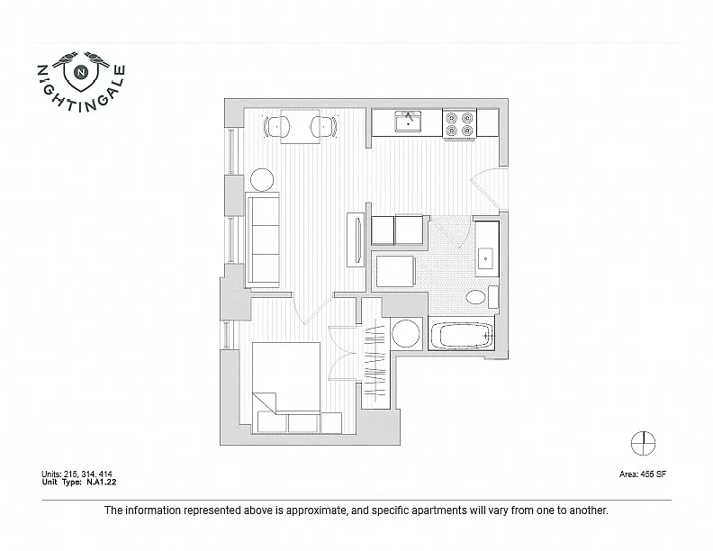 Floor plan Nightingale - Elizabeth P. Dealey - Workforce