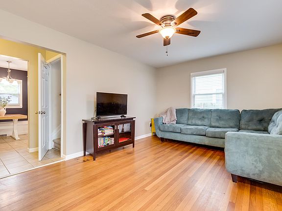 Entryway and Living Room