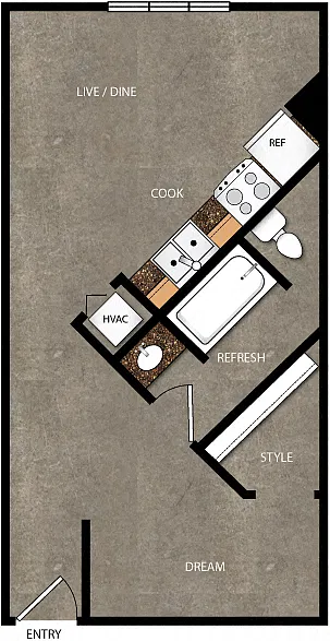 Floor plan Warehouse A2