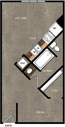 Floor plan Warehouse A2