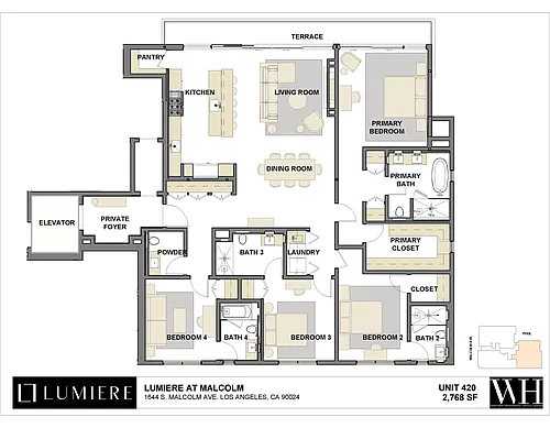 Floor plan 420