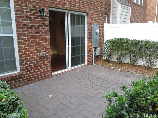 Door to porch