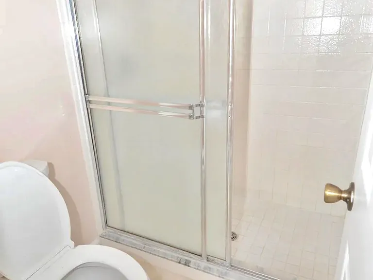 Master shower