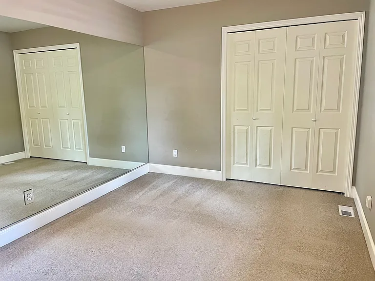 Second room with huge mirror