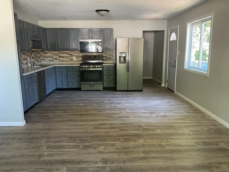 Kitchen with pantry