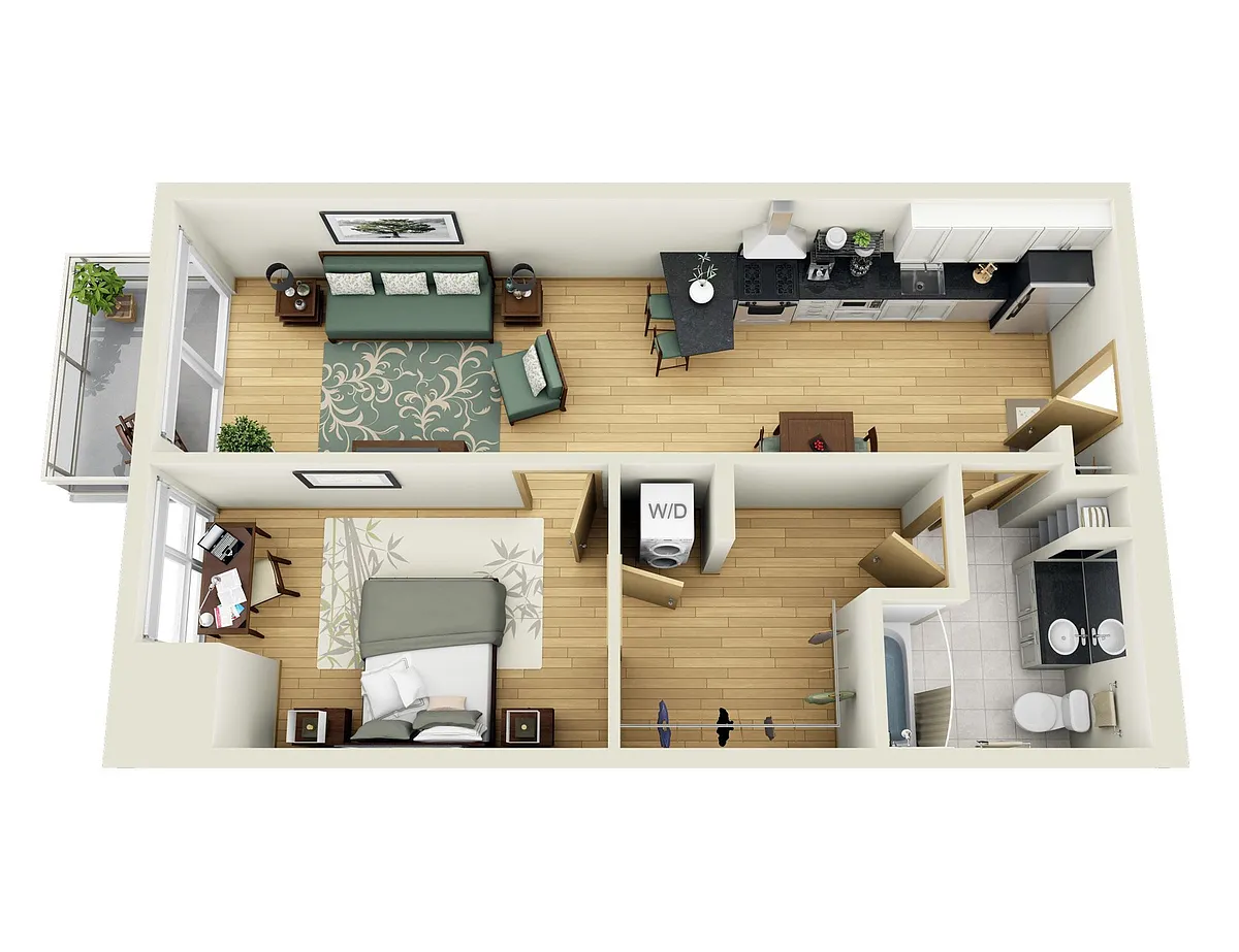 Floor plan NoLo South - A7