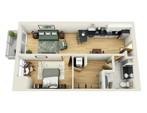 Floor plan NoLo South - A7