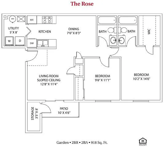 Floor plan The Rose