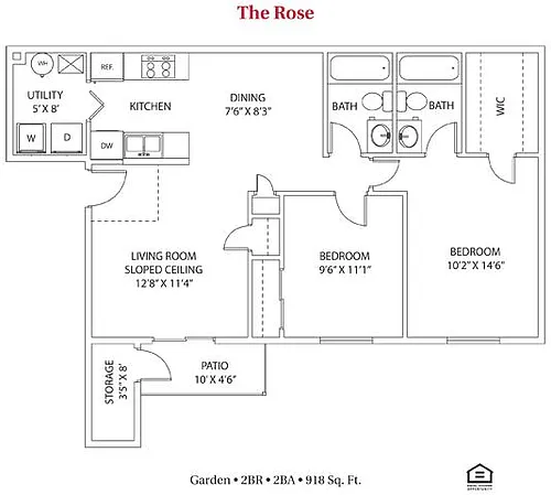 Floor plan The Rose