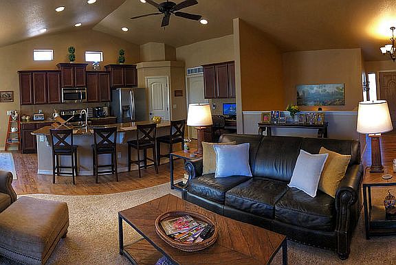 Panoramic View Upstairs