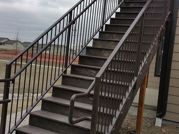 Stairs to unit