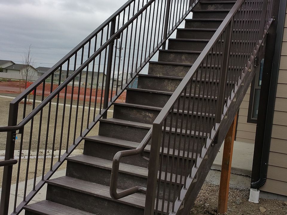 Stairs to unit