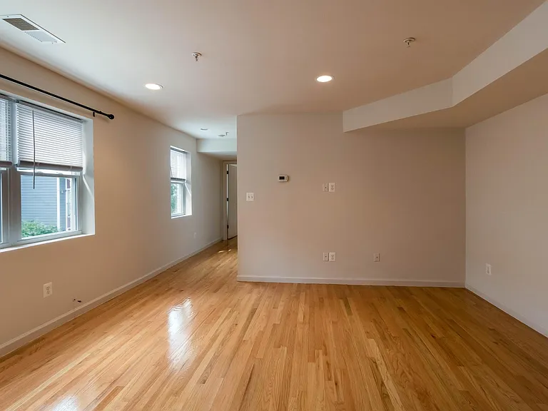 Den looking into bedroom.