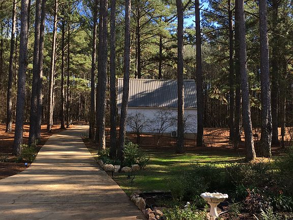 House set far back from road
