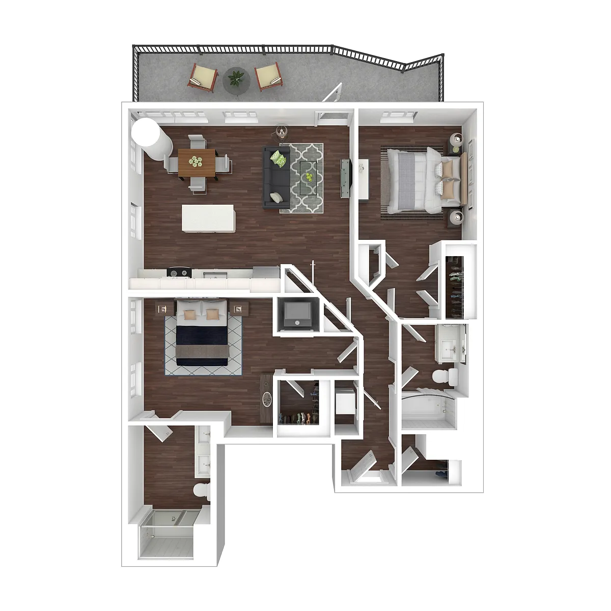 Floor plan B4- West