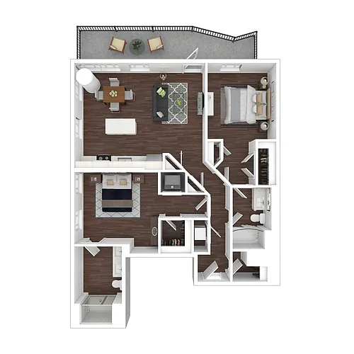Floor plan B4- West