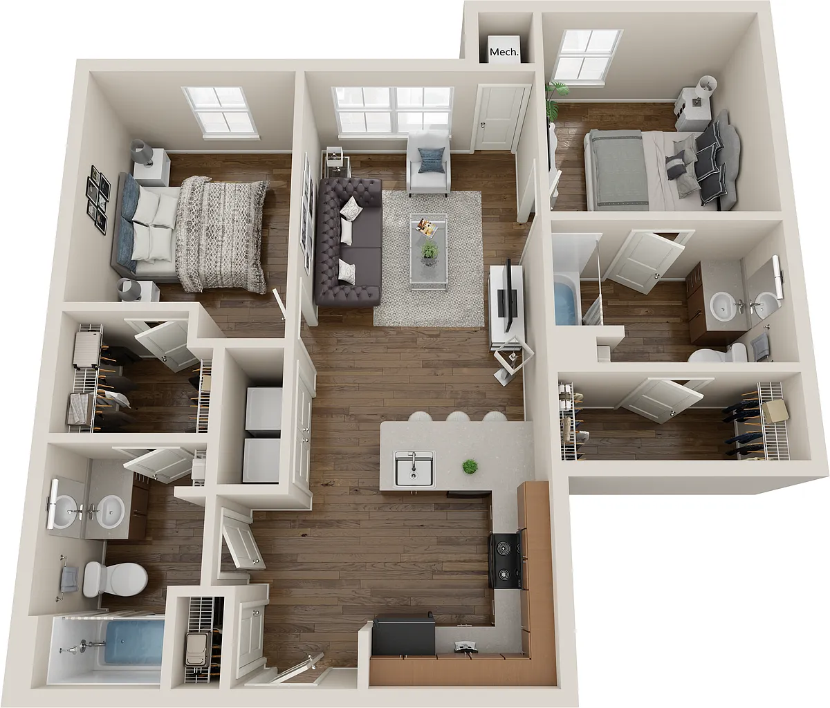 Floor plan B2