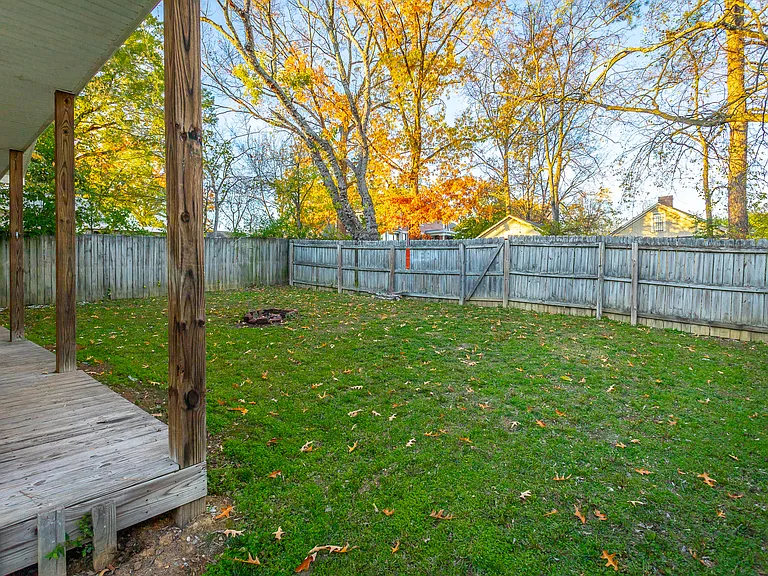 Fenced Back Yard