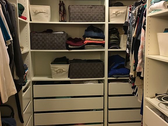 Master closet