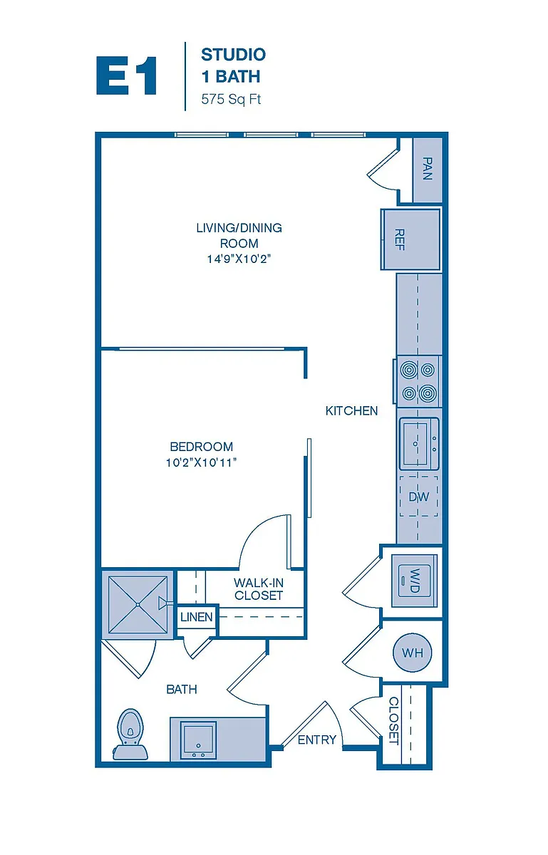 Floor plan E1