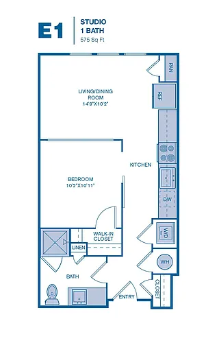 Floor plan E1