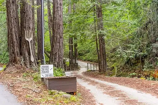 Driveway over bridge