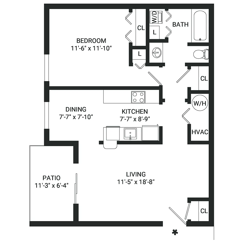 Floor plan Captivate