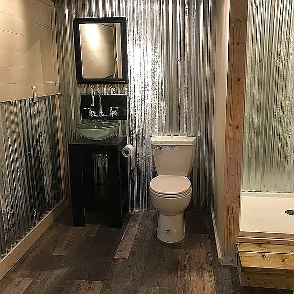 full bath in basement