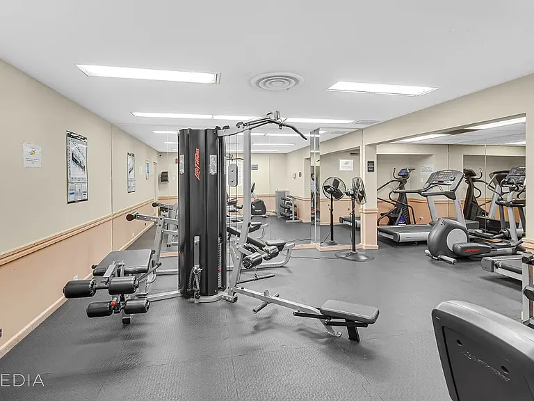 Fully equipped gym on the first floor