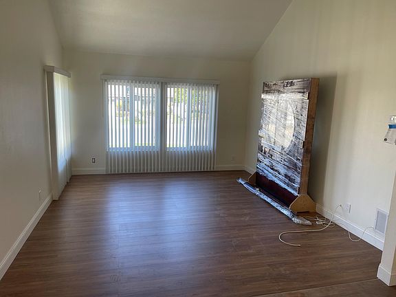 Living Room with vaulted ceiling.
