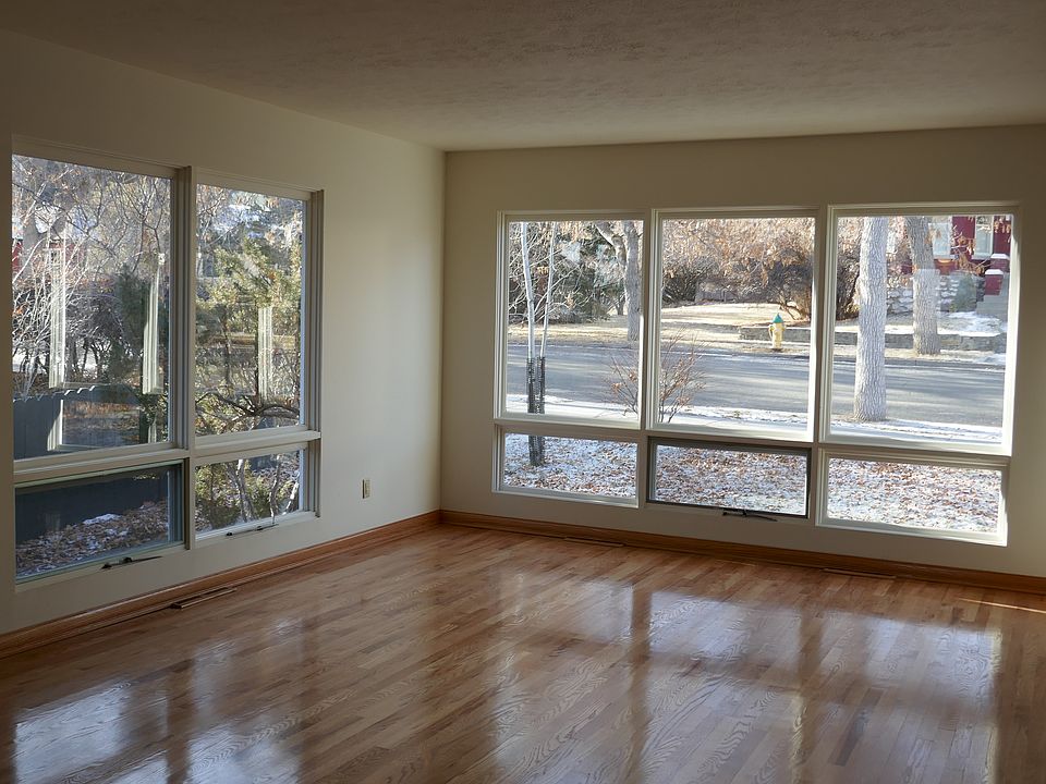 Living room facing West