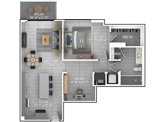 Floor plan A4