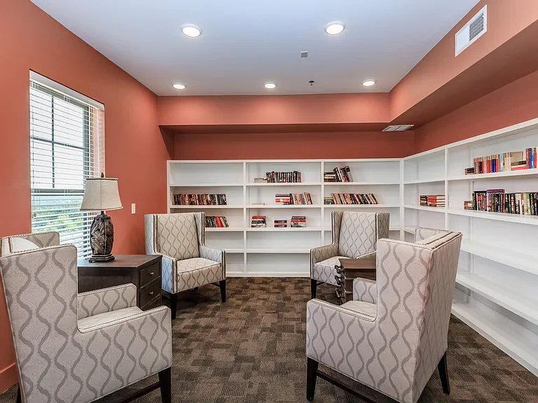 Resident Library & Reading Lounge
